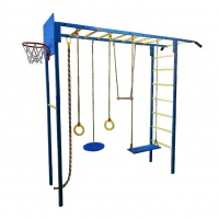 уличный спортивный комплекс "абордаж 2" полной комплектации apolonsport